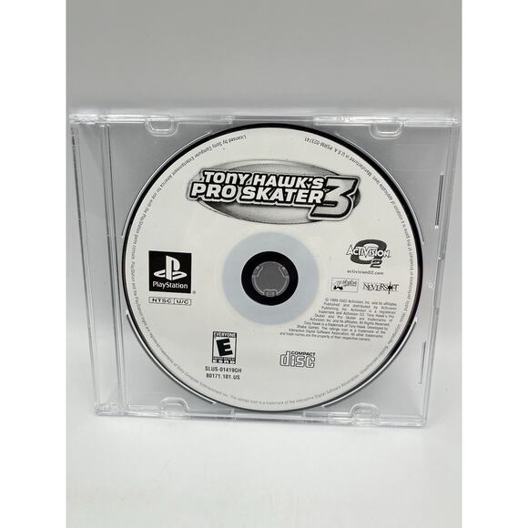 Tony Hawk's Pro Skater 3 PlayStation 1 PS1 - Disc Only Game Tested - Picture 1 of 6